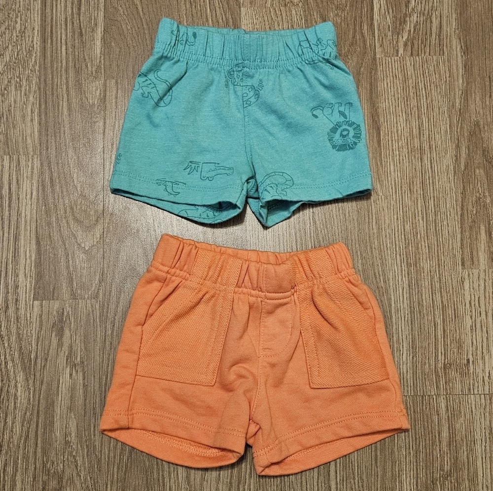 Garanimals Teal and Orange Kids' Shorts